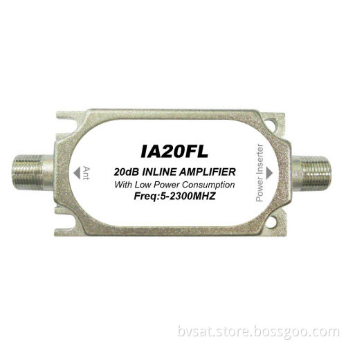 In-line Satellite Distribution Amplifier
